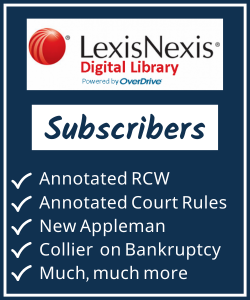 Lexis Digital Library Information RCW Court Rules legal research database