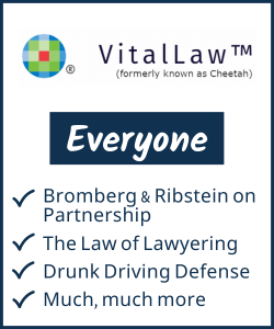 VitalLaw Digital Library Information legal research database