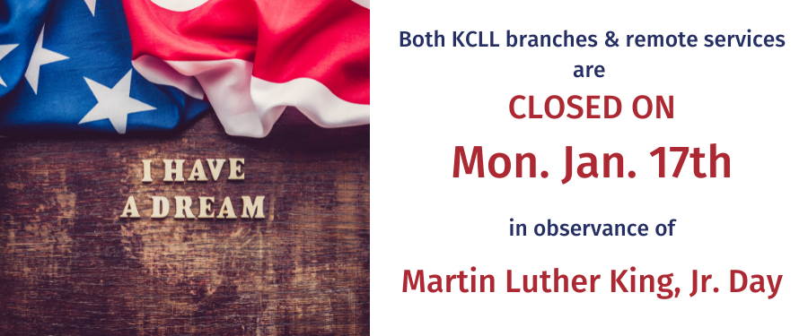 holiday closure Martin Luther King, Jr.