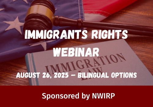Immigrants Rights Webinar image